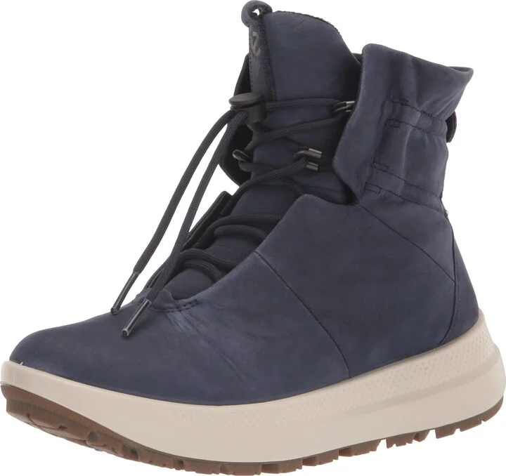ECCO Women's Solice Mid-Cut Gore-TEX Waterproof Insulated Snow Boot Ankle
