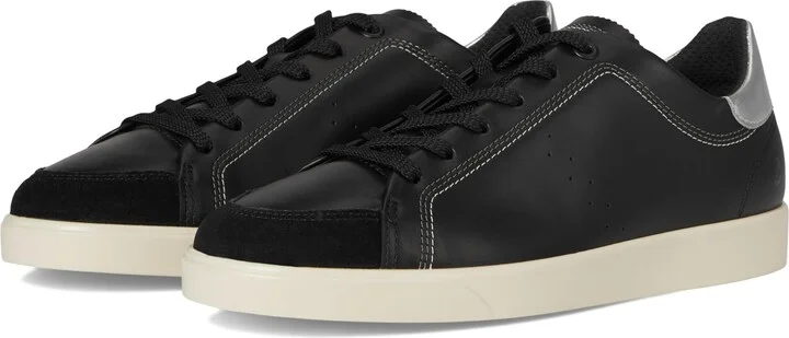 ECCO Women's Street Lite Leather Lace Up Sneaker