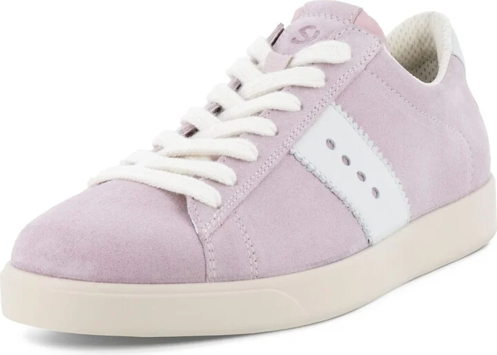 Violet Ice/White Suede