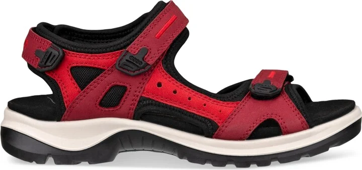Ecco Women's Yucatan Nubuck Leather Sandals - Image 11
