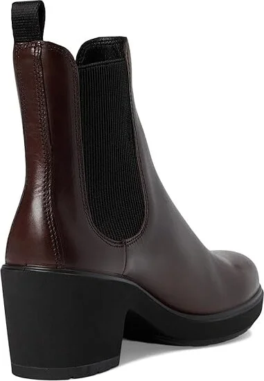 ECCO Zurich Buckle Ankle Boot Women's Boots Potting Soil : EU 39 (US Women's 8-8.5) M, Leather - Image 4