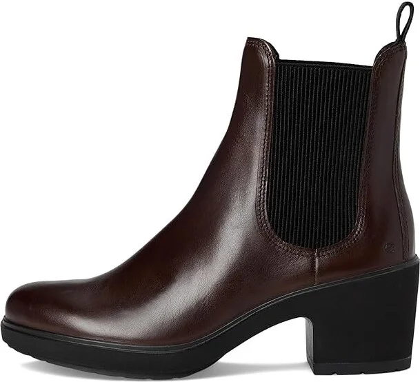 ECCO Zurich Buckle Ankle Boot Women's Boots Potting Soil : EU 39 (US Women's 8-8.5) M, Leather - Image 6