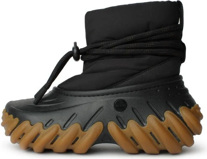 Echo 208716-0WS Combat Boots Men's US 2 Black Gum Comfort Platform ZPO2954