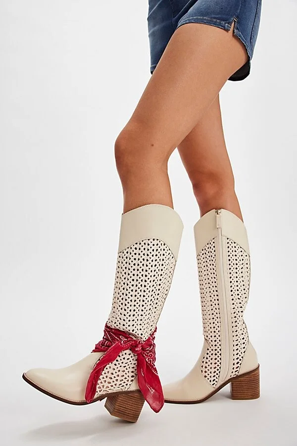 Echo Crochet Boots
