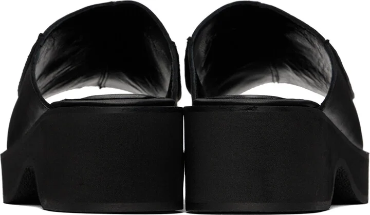 Eckhaus Latta Black Frame Mules - Image 2