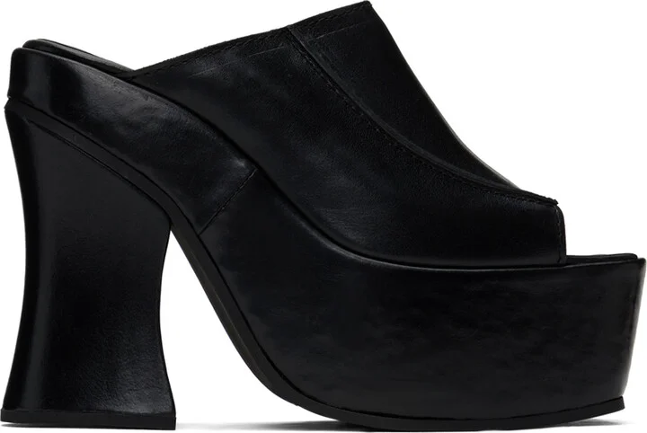 Eckhaus Latta Black Frame Mules