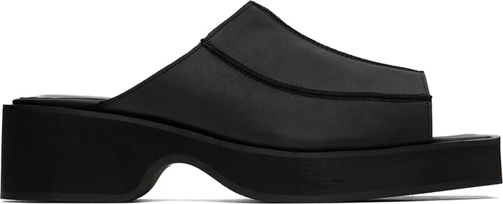 Eckhaus Latta Black Frame Mules