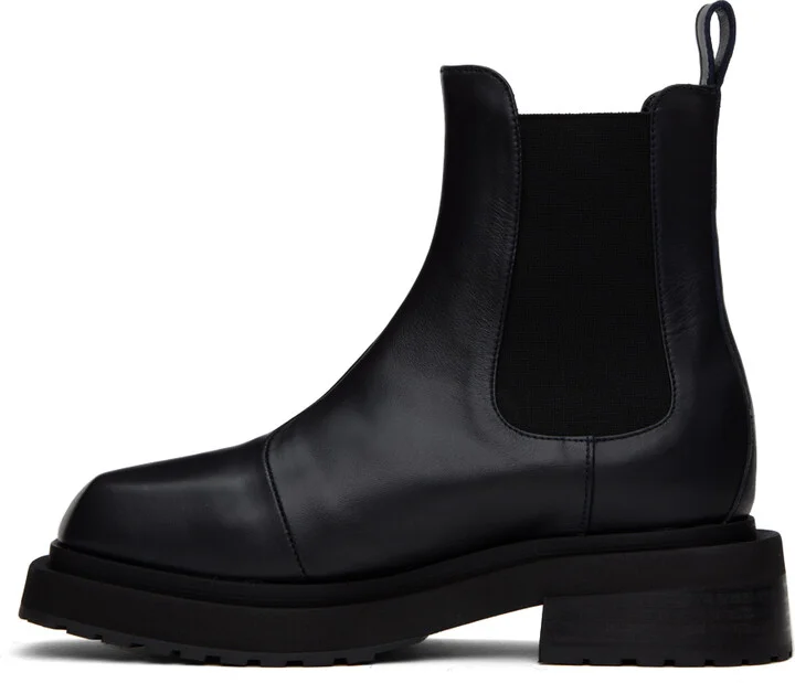 Eckhaus Latta Black Mike Chelsea Boots - Image 3