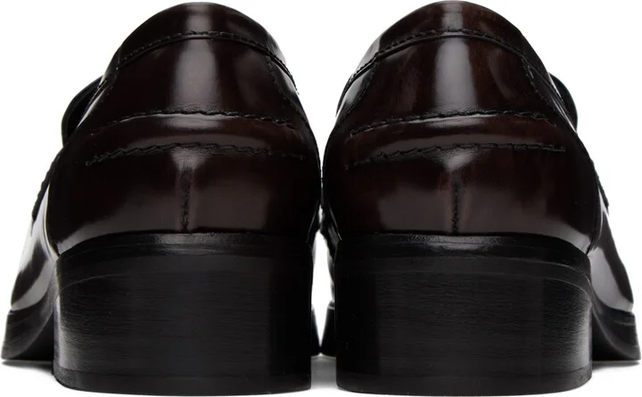Eckhaus Latta Brown Latta Loafers - Image 2
