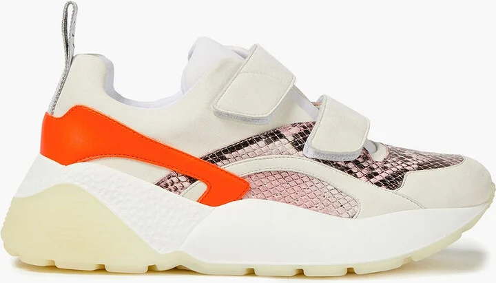 Eclypse snake-effect sneakers