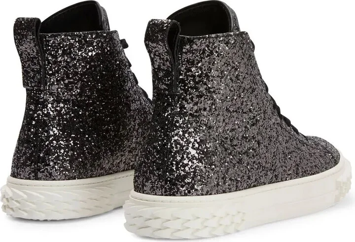 Eco-Blabber glitter high-top sneakers - Image 3