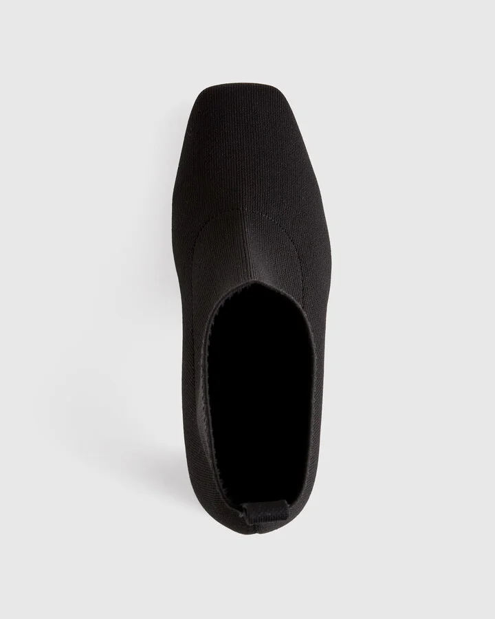 Eco Knit Heeled Bootie - Image 4