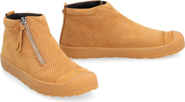 Eco-suede High-top Sneakers - Image 3