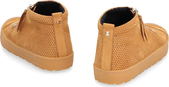 Eco-suede High-top Sneakers - Image 4