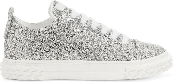 Ecoblabber glitter low-top sneakers