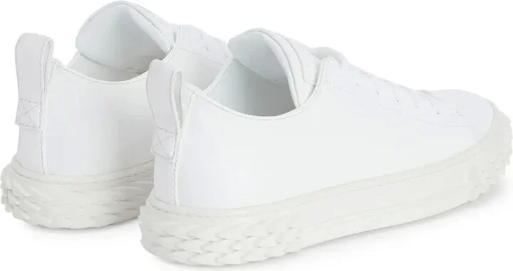 Ecoblabber leather low-top sneakers - Image 3