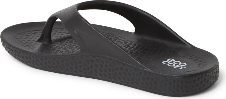 EcoCozy by Dearfoams Women's Sustainable Comfort Thong Sandal - Image 3