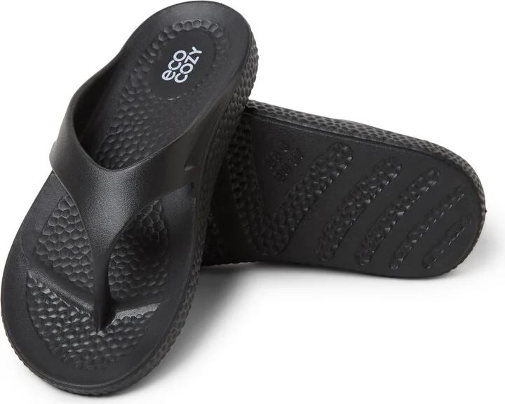 EcoCozy by Dearfoams Women's Sustainable Comfort Thong Sandal - Image 5