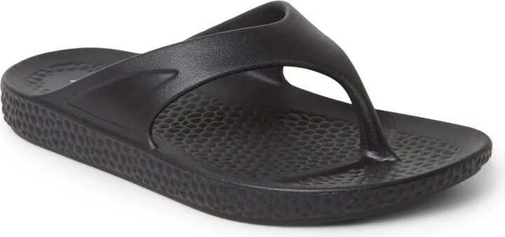EcoCozy by Dearfoams Women's Sustainable Comfort Thong Sandal
