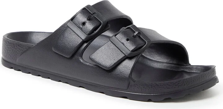 EcoCozy Women's Sustainable Double Buckle Sandal