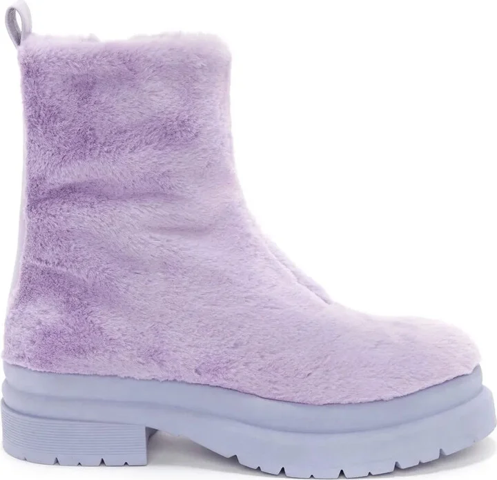 Ecofur ankle boots