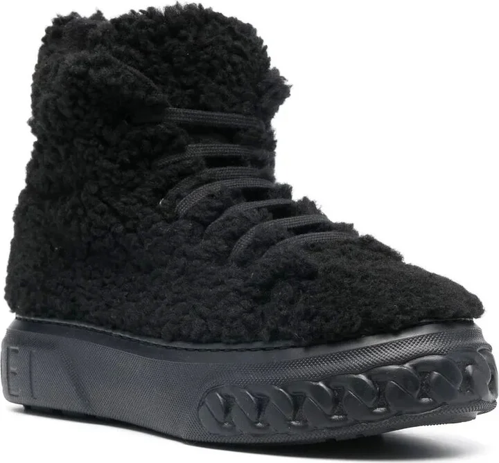 Ecosheep lace-up combat boots - Image 2