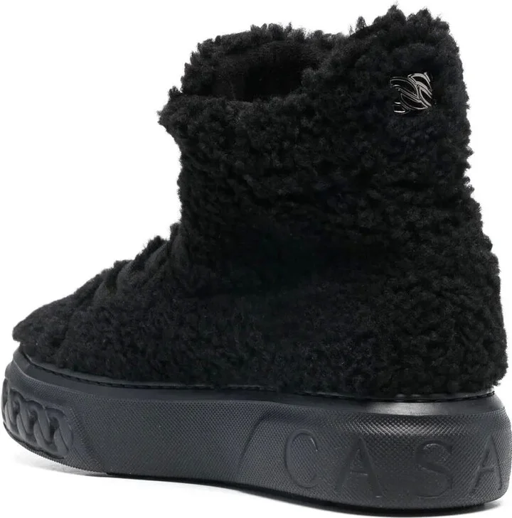 Ecosheep lace-up combat boots - Image 3