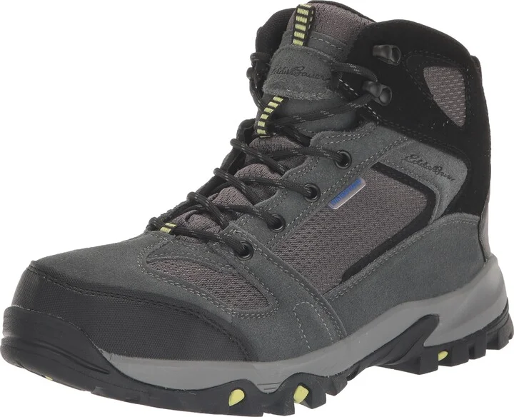 Eddie Bauer Mens Lincoln Waterproof Hiking Boots For Multi-Terrain Flexible Supportive Design