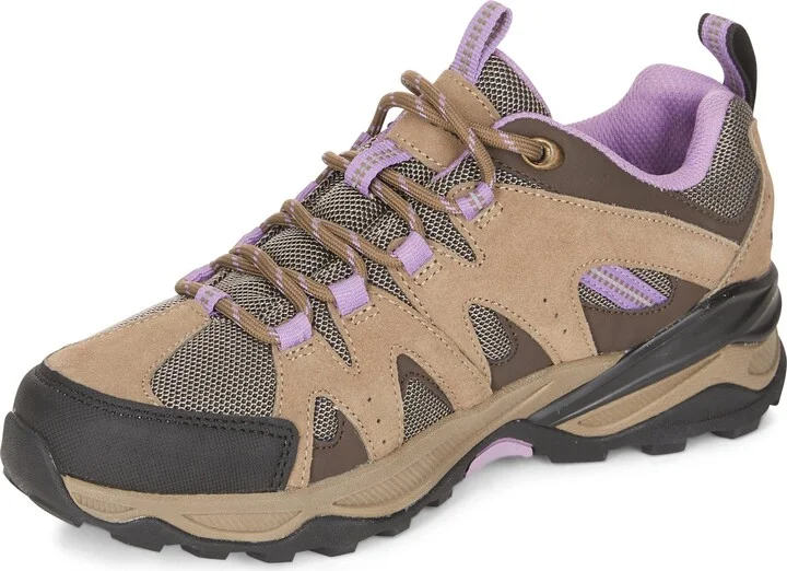 Eddie Bauer Womens Lake Union Mid Hiking Boots Water Resistant Lightweight All Weather