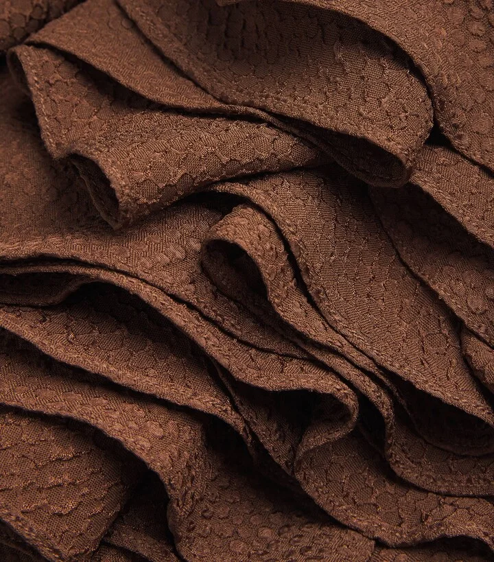 Edeline Lee Textured Jete Midi Dress - Image 5
