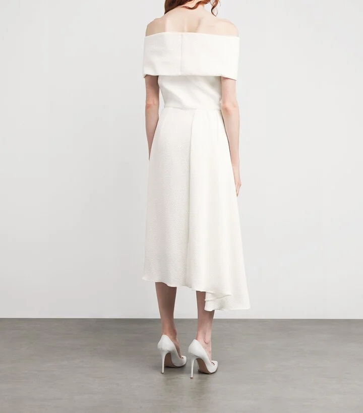 Edeline Lee Textured Philomela Midi Dress - Image 3