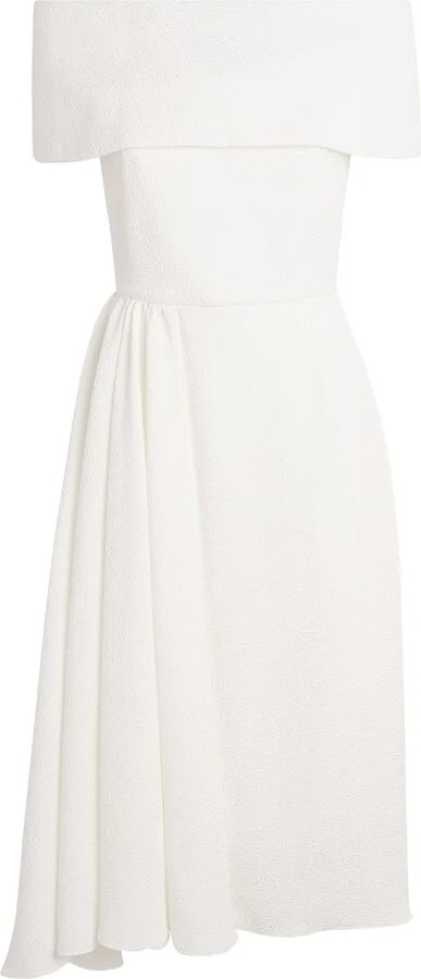 Edeline Lee Textured Philomela Midi Dress