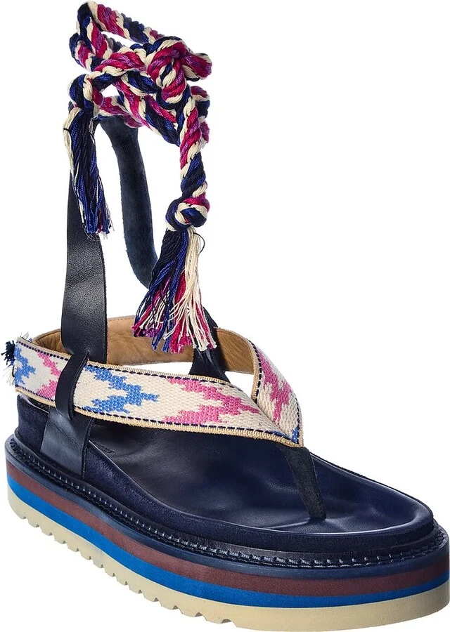Edeme Leather Sandal