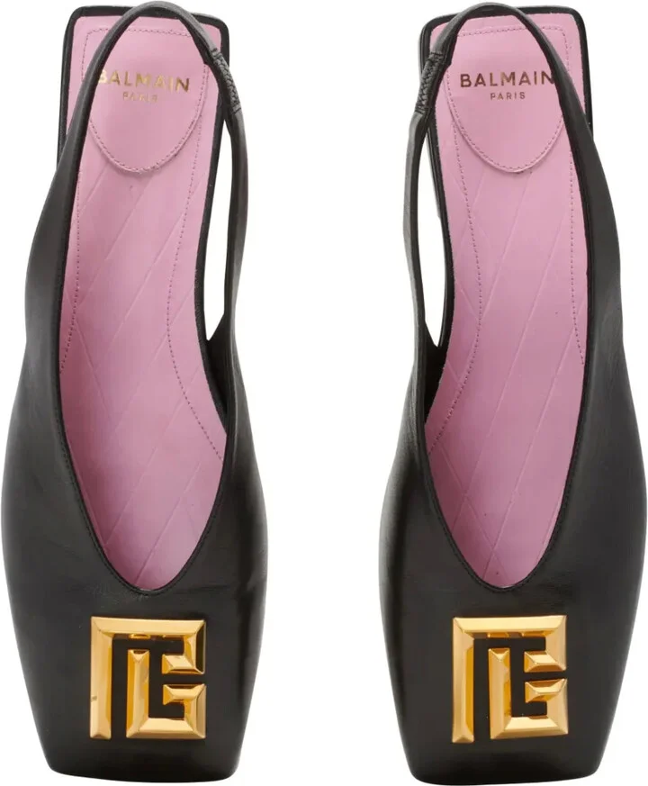 Eden leather ballerina shoes - Image 4
