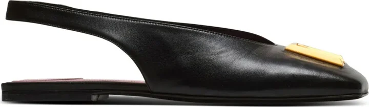 Eden leather ballerina shoes