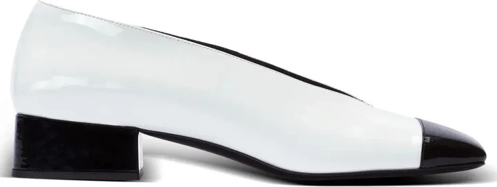 Eden patent leather pumps
