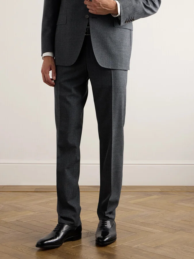 Edgar Glossed-Leather Oxford Shoes - Image 2