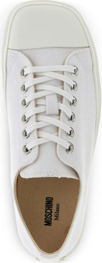 Edge square-toe canvas sneakers - Image 3