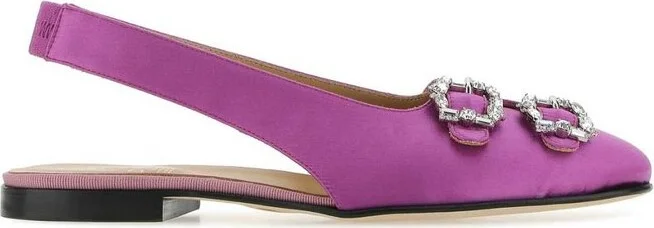 Edhen Milano Embellished Slingback Flats