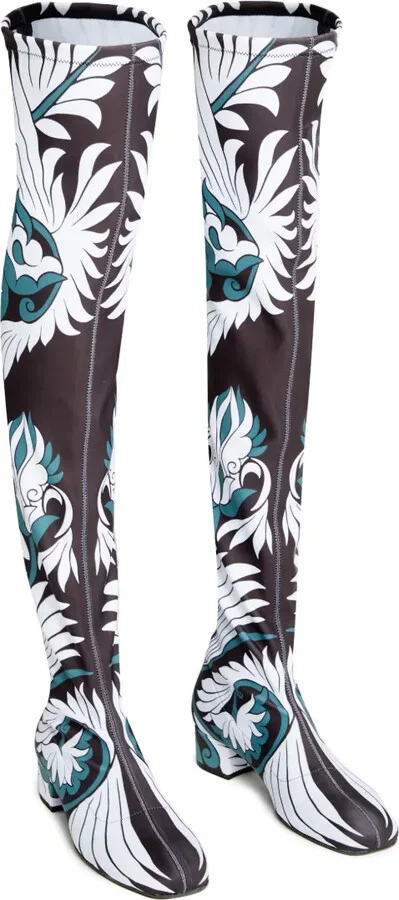Edie graphic-print boots - Image 2
