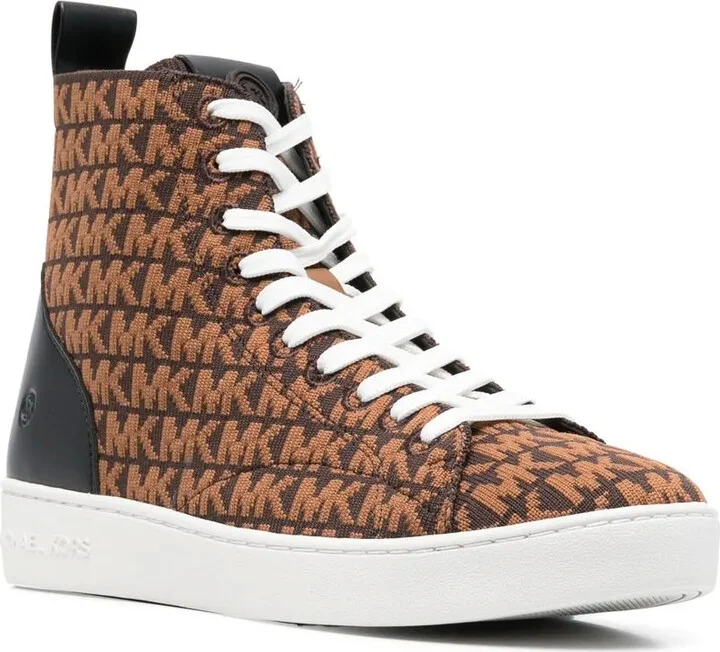 Edie knitted high-top sneakers - Image 2