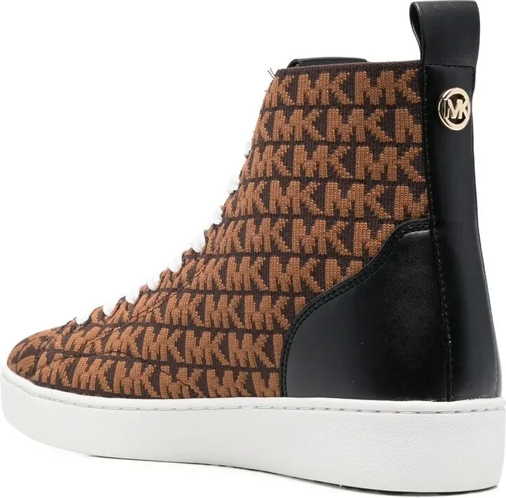 Edie knitted high-top sneakers - Image 3