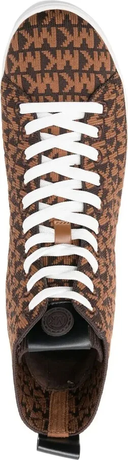 Edie knitted high-top sneakers - Image 4