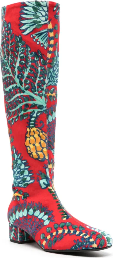 Edie velvet boots - Image 2