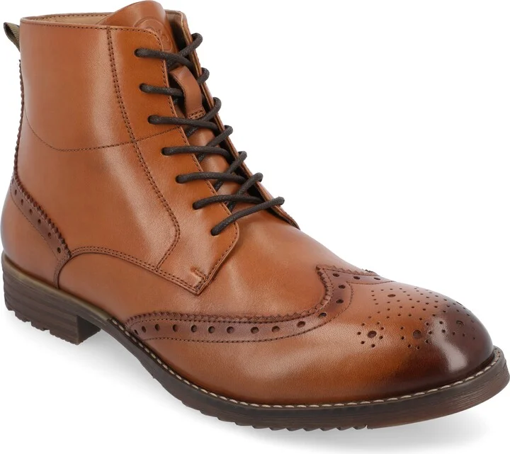Edison Wingtip Ankle Boot