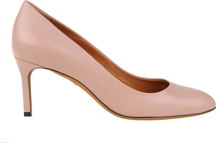Edita Women's 6210551 Nude Leather Pumps