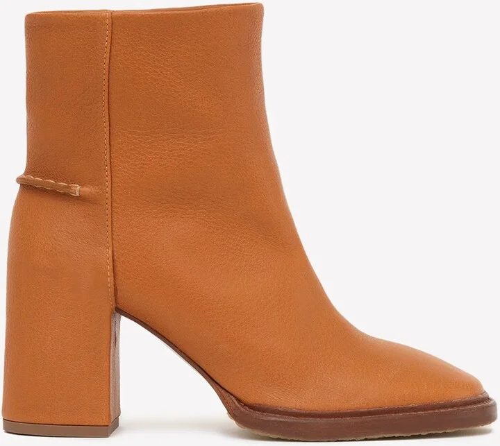 Edith 80 Ankle Boots in Calf Leather