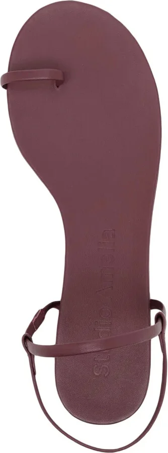 Edith flat leather sandals - Image 4