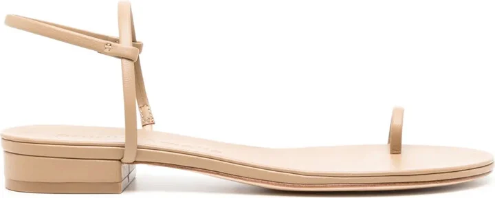 Edith flat leather sandals