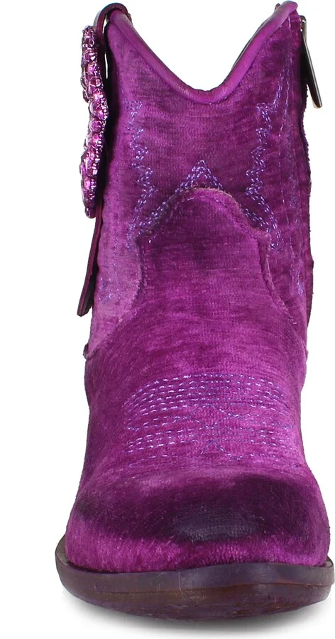 Edith Velvet Western Boot - Image 4